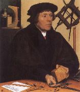 HOLBEIN, Hans the Younger Portrait of Nikolaus Kratzer,Astronomer oil painting artist